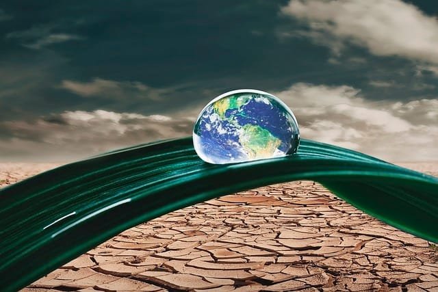 Climate change on world