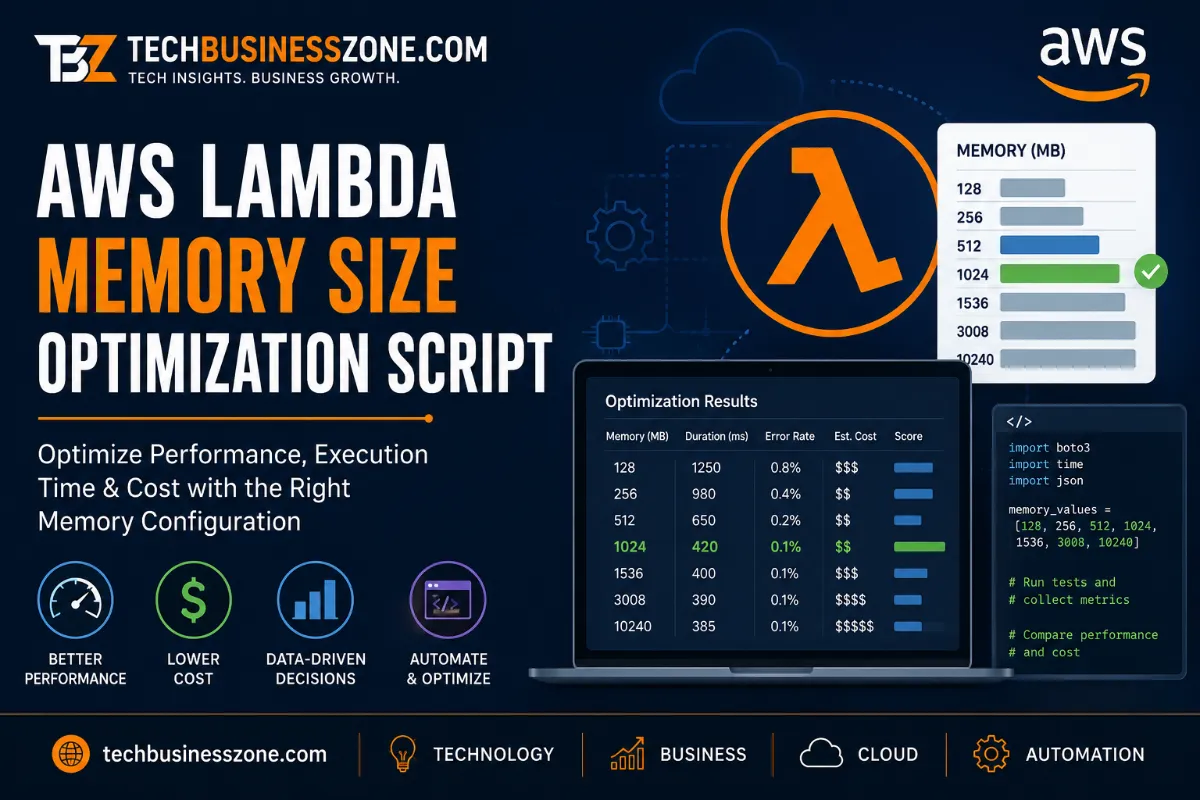 AWS Lambda Memory Size Optimization